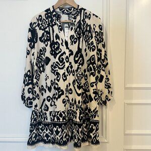 New Zara Patterned Dress